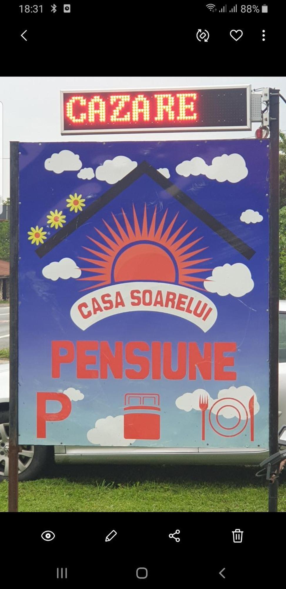 Pensiunea Casa Soarelui Simian Экстерьер фото